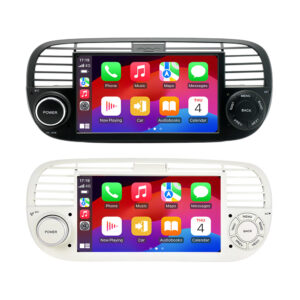 BAIDAYU For Fiat C500 Black/White 7 inch Head Unit